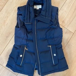 MK blue vest